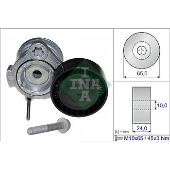 rodillo tensor correa nervada - Brazo tensor, correa poli V INA 534 0353 10