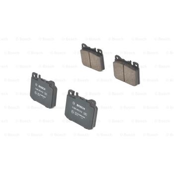 pastillas de freno coche - (BP635) Pastilla de freno BOSCH 0986463412
