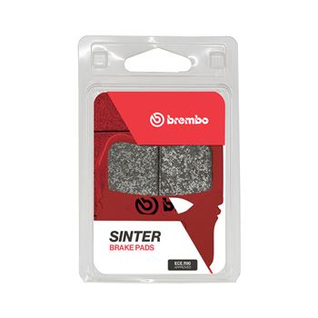 pastillas de freno moto - Pastillas de freno sinterizadas BREMBO 07GR75SA