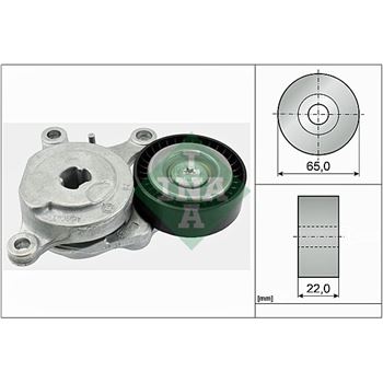 rodillo tensor correa nervada - Brazo tensor, correa poli V INA 534 0575 10