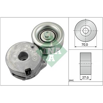 rodillo tensor correa nervada - Brazo tensor, correa poli V INA 534 0442 10