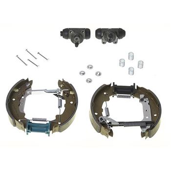 forro zapata de freno - Kit de frenos premontados traseros BREMBO K61025