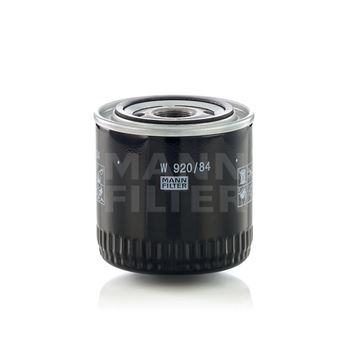 filtro de aceite coche - Filtro de aceite MANN W 920/84