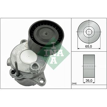 rodillo tensor correa nervada - Brazo tensor, correa poli V INA 534 0592 10