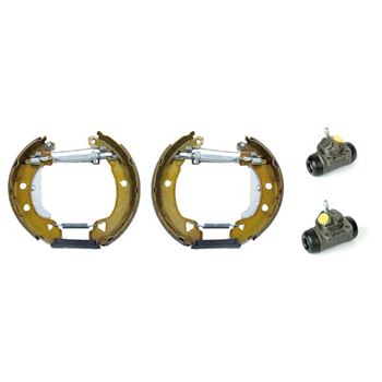forro zapata de freno - Kit de frenos premontados traseros BREMBO K68041
