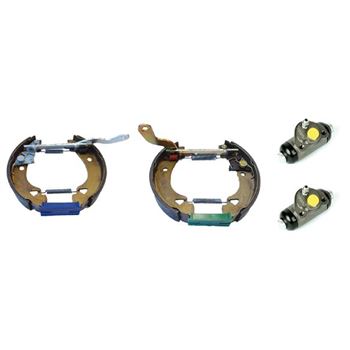 forro zapata de freno - Kit de frenos premontados traseros BREMBO K23029