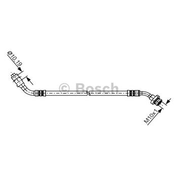 tubos flexibles de frenos - Tubo flexible de frenos BOSCH 1987481227