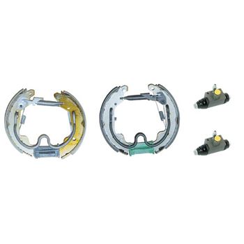 forro zapata de freno - Kit de frenos premontados traseros BREMBO K59040
