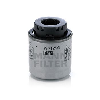 filtro de aceite coche - Filtro de aceite MANN W 712/93