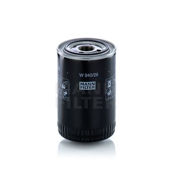 filtro de aceite coche - Filtro de aceite MANN W 940/26
