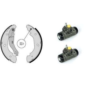 forro zapata de freno - Kit de tambor de freno BREMBO H24068
