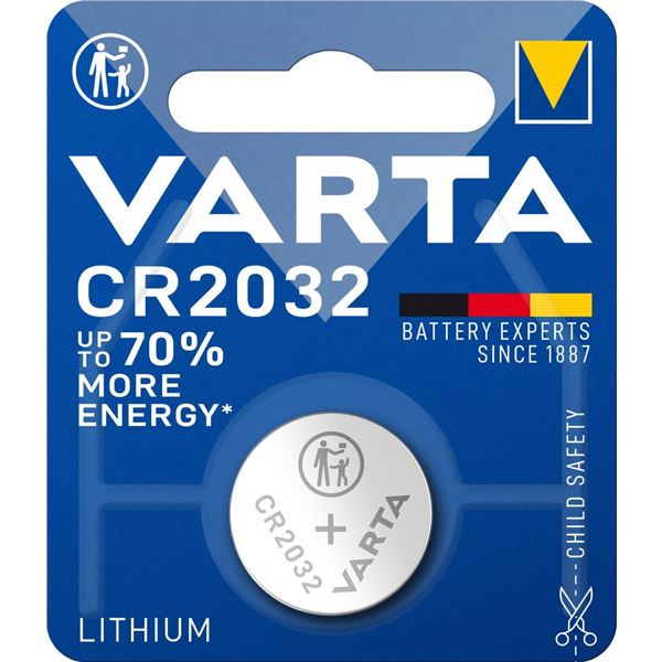Pila de botón CR2032  Varta 6032 