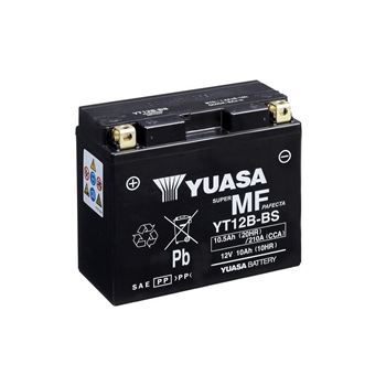 baterias de moto - Batería Yuasa YT12B-BS Combipack (con electrolito)
