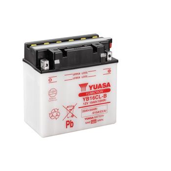 baterias de moto - Batería Yuasa YB16CL-B Combipack (con electrolito)
