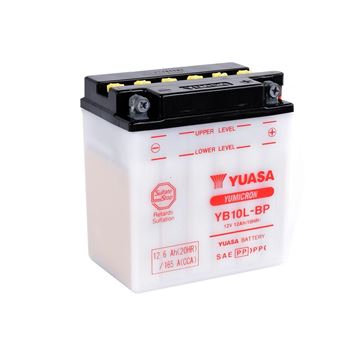 baterias de moto - Batería Yuasa YB10L-BP Dry charged (sin electrolito)