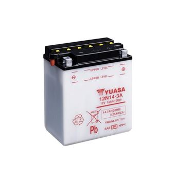 baterias de moto - Batería Yuasa 12N14-3A Combipack (con electrolito)