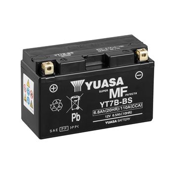 baterias de moto - Batería Yuasa YT7B-BS Combipack (con electrolito)