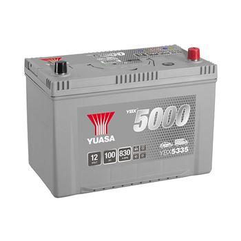 baterias de coche - Batería de arranque Yuasa YBX5335 (100Ah/830A)