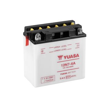 baterias de moto - Batería Yuasa 12N7-4A Combipack (con electrolito)