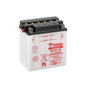 baterias de moto - Batería Yuasa YB10L-A2 Combipack (con electrolito)