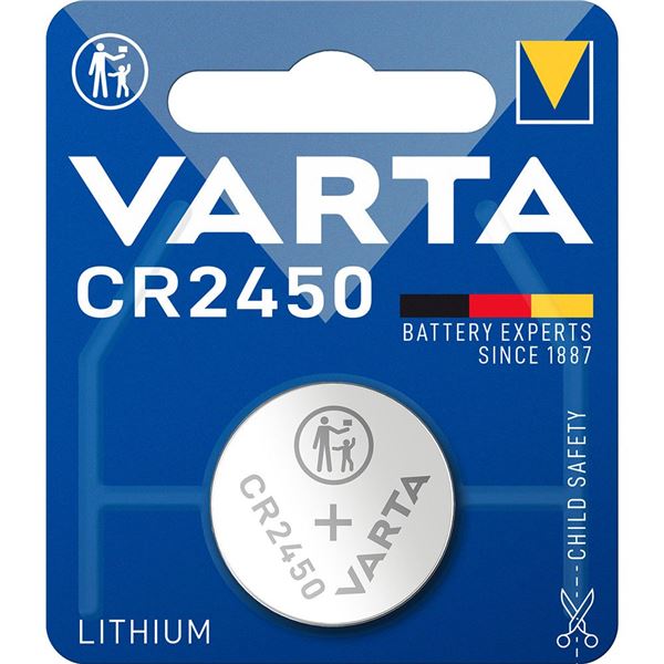 Pila de botón VARTA CR2450 (06450101401)