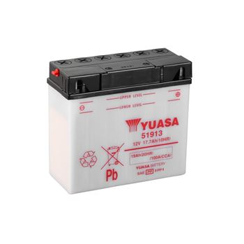 baterias de moto - Batería Yuasa 51913 Combipack (con electrolito)