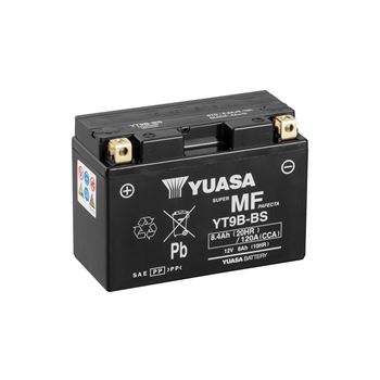 baterias de moto - Batería Yuasa YT9B-BS Combipack (con electrolito)