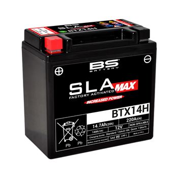 baterias de moto - Batería BS Battery SLA MAX BTX14H | BS 300887