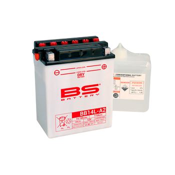 baterias de moto - Batería BS Battery BB14L-A2 (con electrolito) | BS 310569