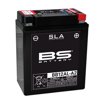 baterias de moto - Batería BS Battery SLA BB12AL-A2 | BS 300837