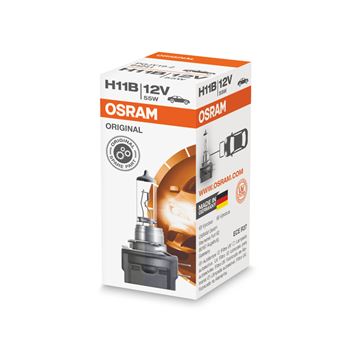 iluminacion coche - Lámpara H11B 12V 55W PGJY19-2 (1 ud) | OSRAM 64241