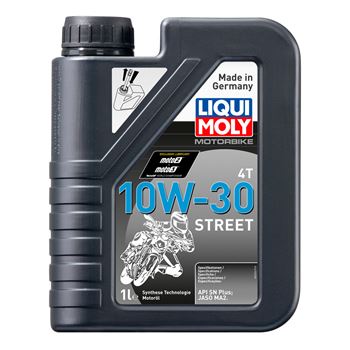 aceite moto 4t - Liqui Moly 4T 10w30 Street 1L | 2526