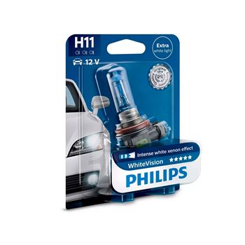 iluminacion coche - Lámpara Philips H11 12V 55W WhiteVision
