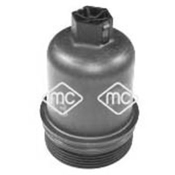 carter del filtro de aceite junta - Cubierta, caja filtro de aceite | MC 03813
