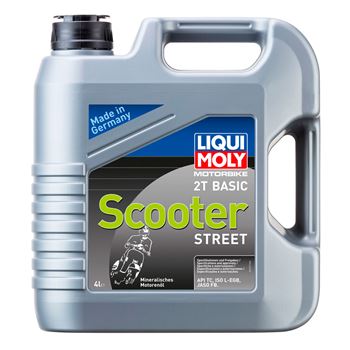 aceite moto 2t - Liqui Moly 2T Basic Scooter Street, 4L