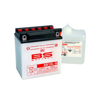baterias de moto - Batería BS Battery BB10L-B (con electrolito) | BS 310555