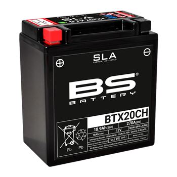 baterias de moto - Batería BS Battery SLA BTX20CH | BS 300766