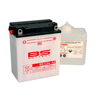 baterias de moto - Batería BS Battery BB12AL-A/A2 (con electrolito) | BS 310564