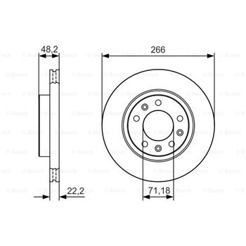 discos de freno coche - (BD 2173) Disco de freno BOSCH 0986479C34