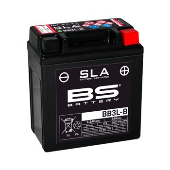 baterias de moto - Batería BS Battery SLA BB3L-B | BS 300842