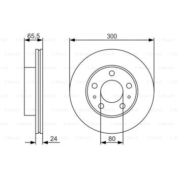 discos de freno coche - (BD1882) Disco de freno BOSCH 0986479R86