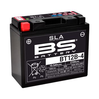 baterias de moto - Batería BS Battery SLA BT12B-4 | BS 300643