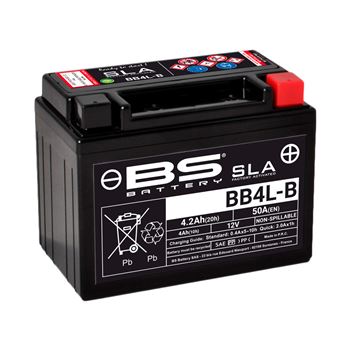 baterias de moto - Batería BS Battery SLA BB4L-B | BS 300665