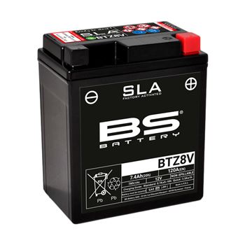 baterias de moto - Batería BS Battery SLA BTZ8V | BS 300890