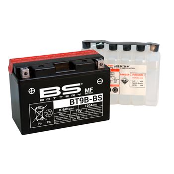 baterias de moto - Batería BS Battery BT9B-BS (con electrolito) | BS 300627
