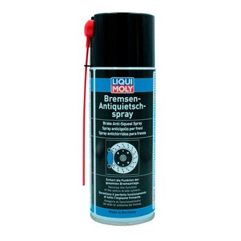 limpieza de frenos y embragues - Spray antichirridos para frenos | Bremsen-Anti-Quietsch-Spray | Liqui Moly 3079, 400ml