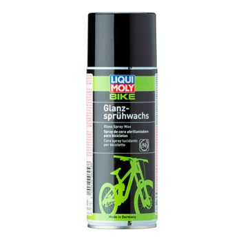 ceras pulimentos y reparadores de aranazos - Spray de cera abrillantadora para bicicletas | Bike Glanz-Sprühwachs | Liqui Moly 6058, 400ml
