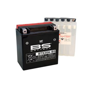 baterias de moto - Batería BS Battery BTX20A-BS (con electrolito) | BS 300808