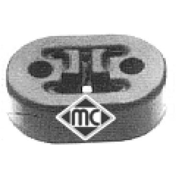 amortiguador de goma sistema de escape - Almohadilla de tope, silenciador | MC 02726