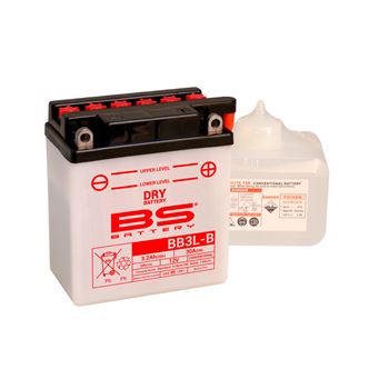 baterias de moto - Batería BS Battery BB3L-B (con electrolito) | BS 310588